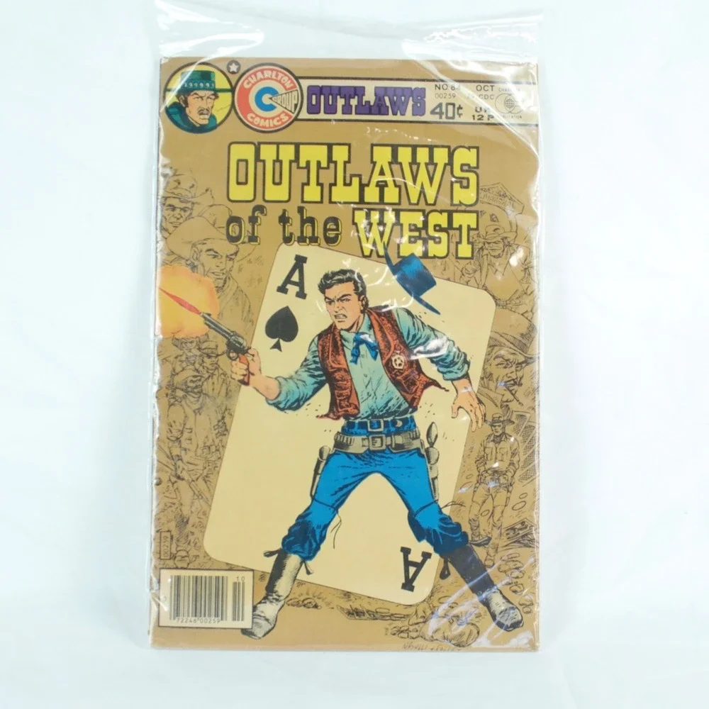 Vintage Outlaws of the West Comic Book Issue #84 by Charlton Comics Group